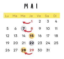 2025 calendrier collecte page 2
