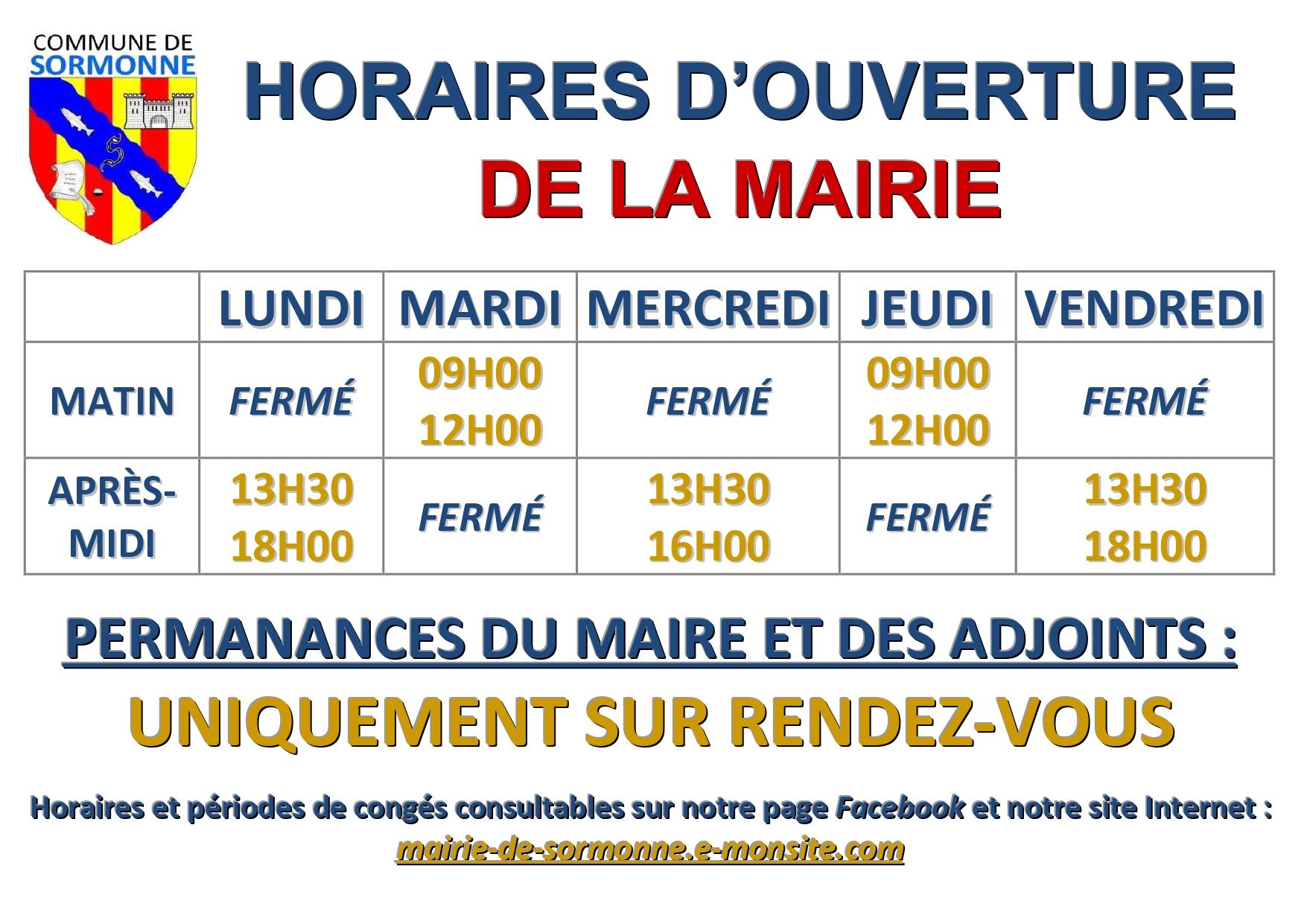 Horaires mairie page 0001